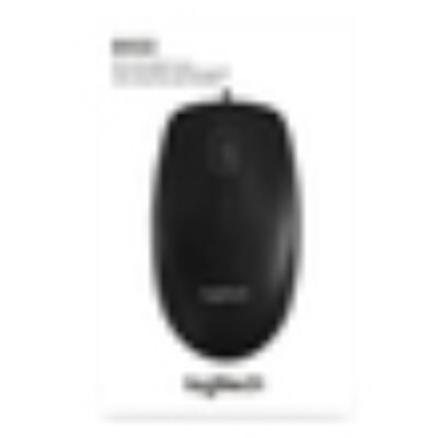 Logitech B100 Corded Mouse  Wired USB
